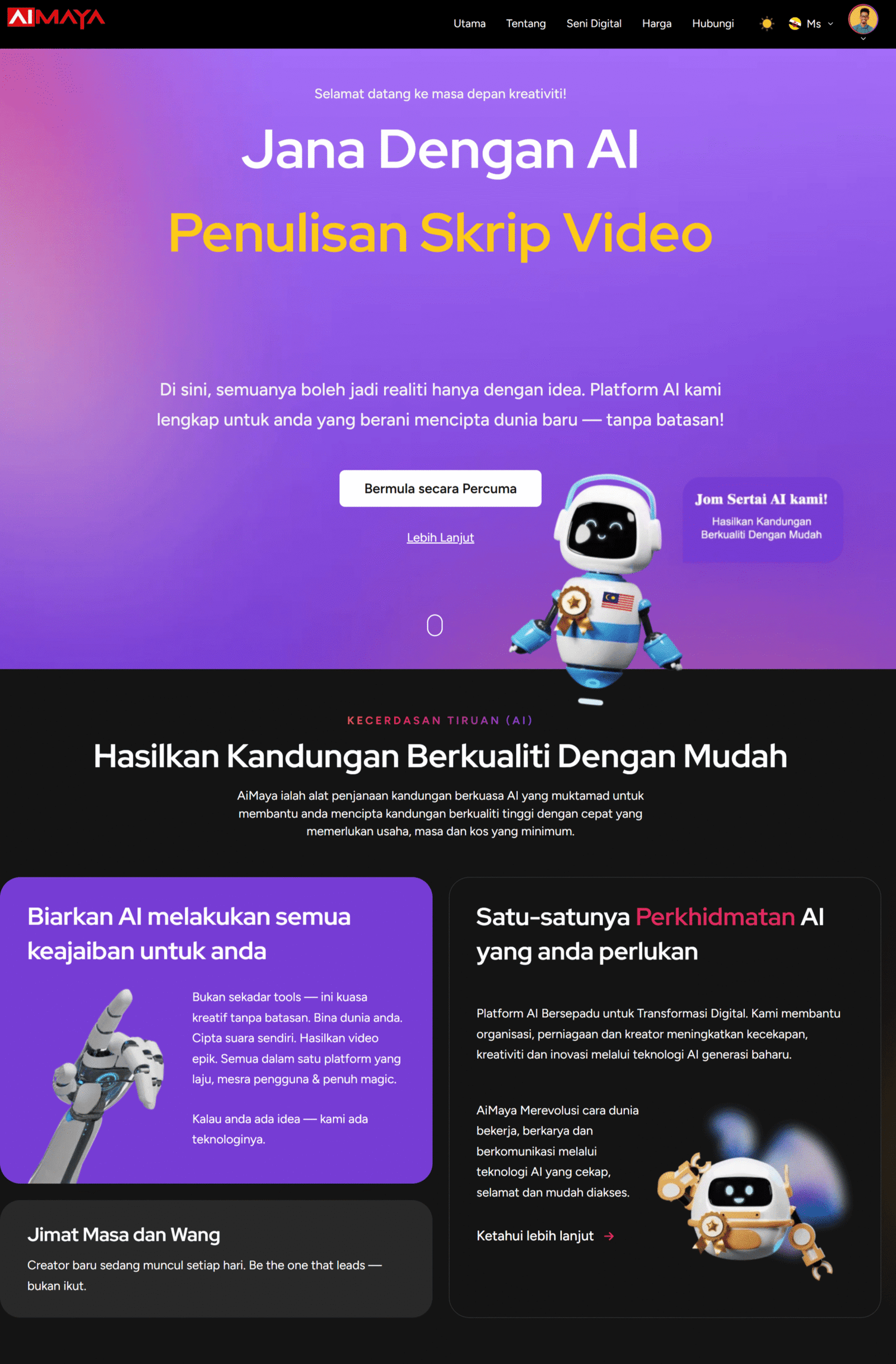 aimaya homepage [aimaya.my]